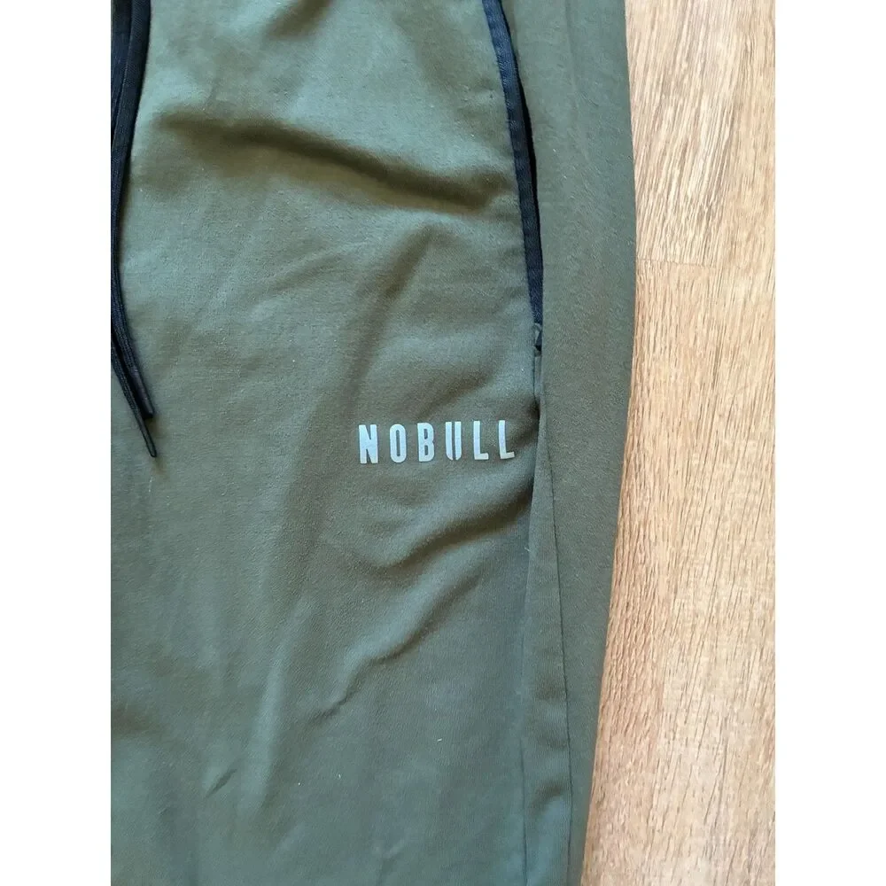 NOBULL Green Athletic Sports Sweatpants Pants Trousers  Mens Size Medium